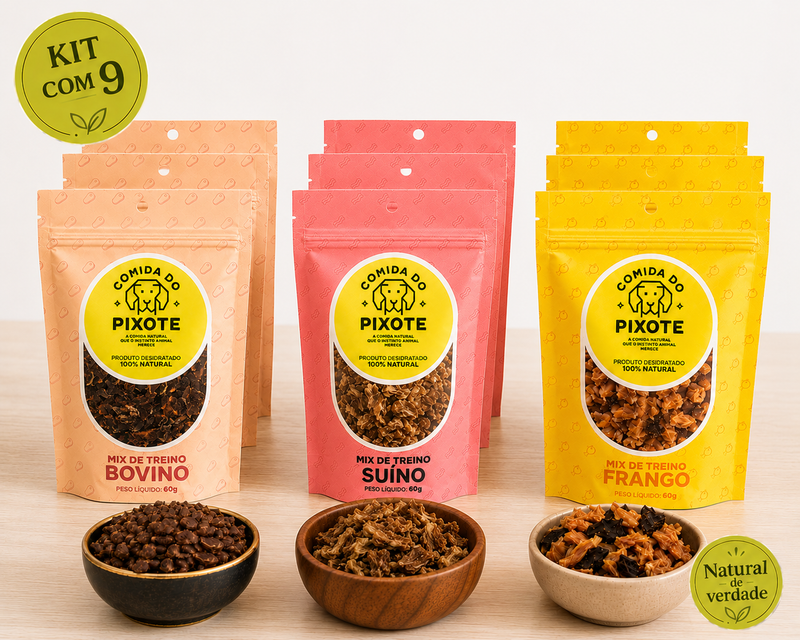 Kit com 9 mix - Você escolhe os sabores