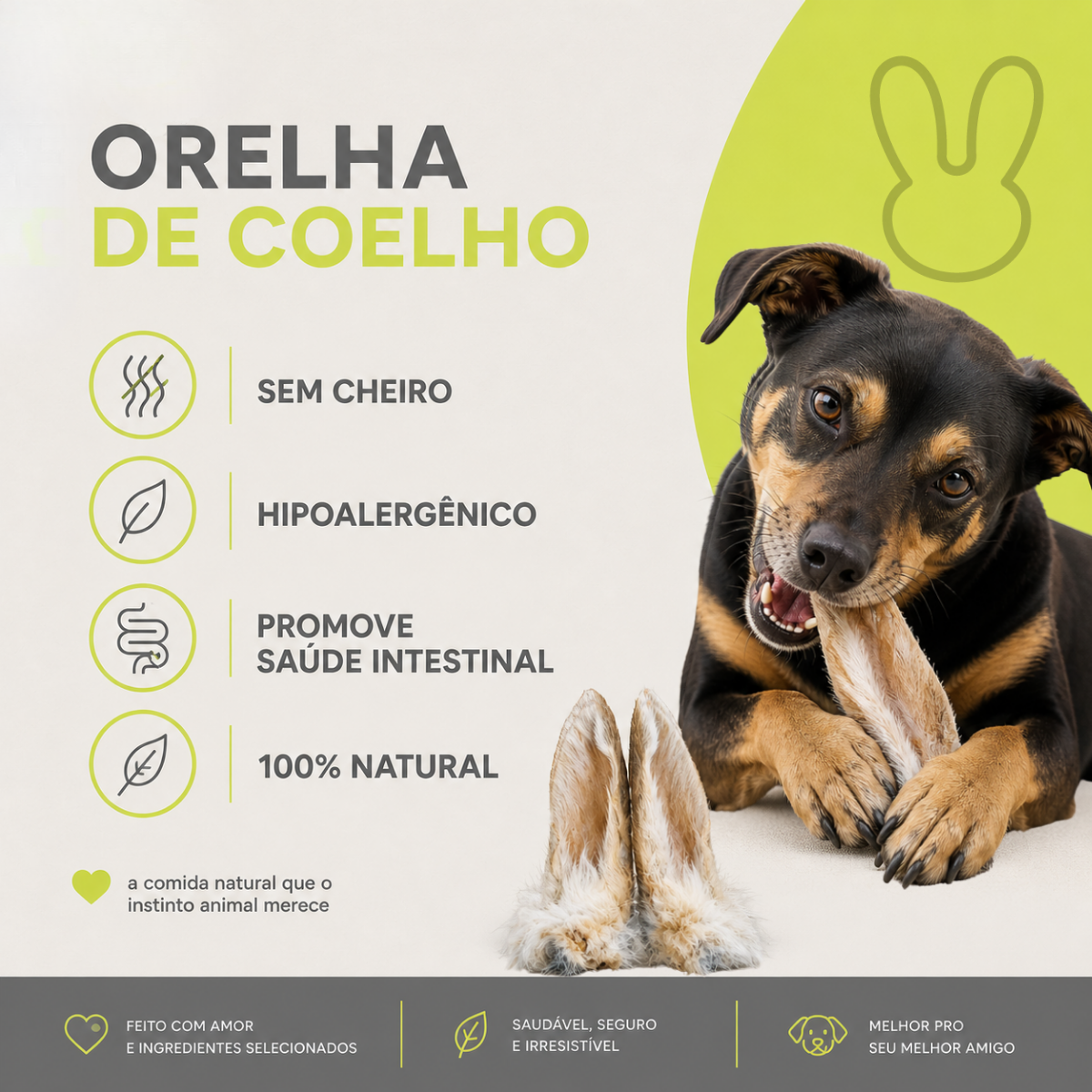 Kit com 3 mastigáveis - Você escolhe a composição