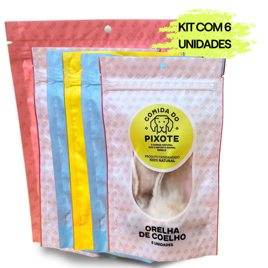 Kit com 6 mastigáveis - Você escolhe a composição