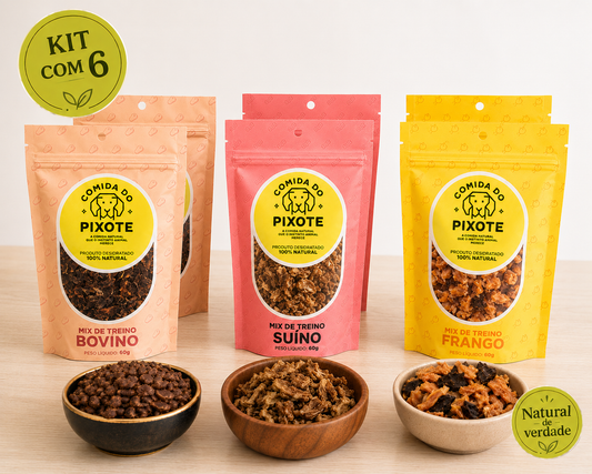 Kit com 6 mix - Você escolhe os sabores