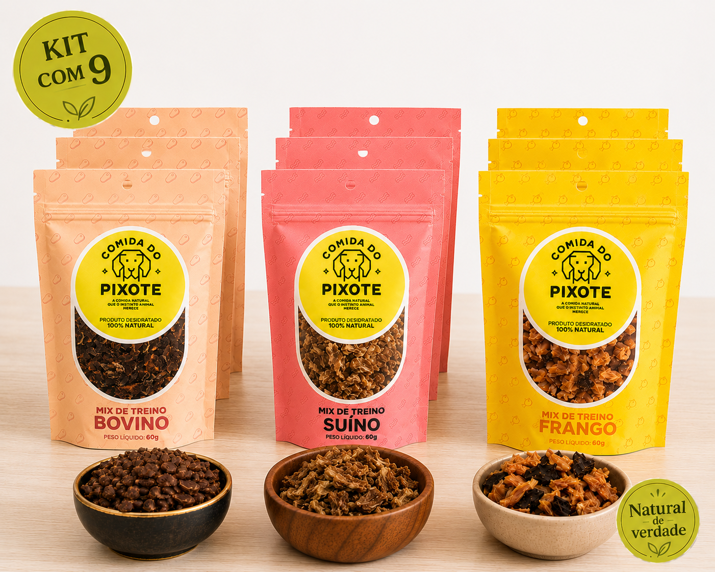 Kit com 9 mix - Você escolhe os sabores