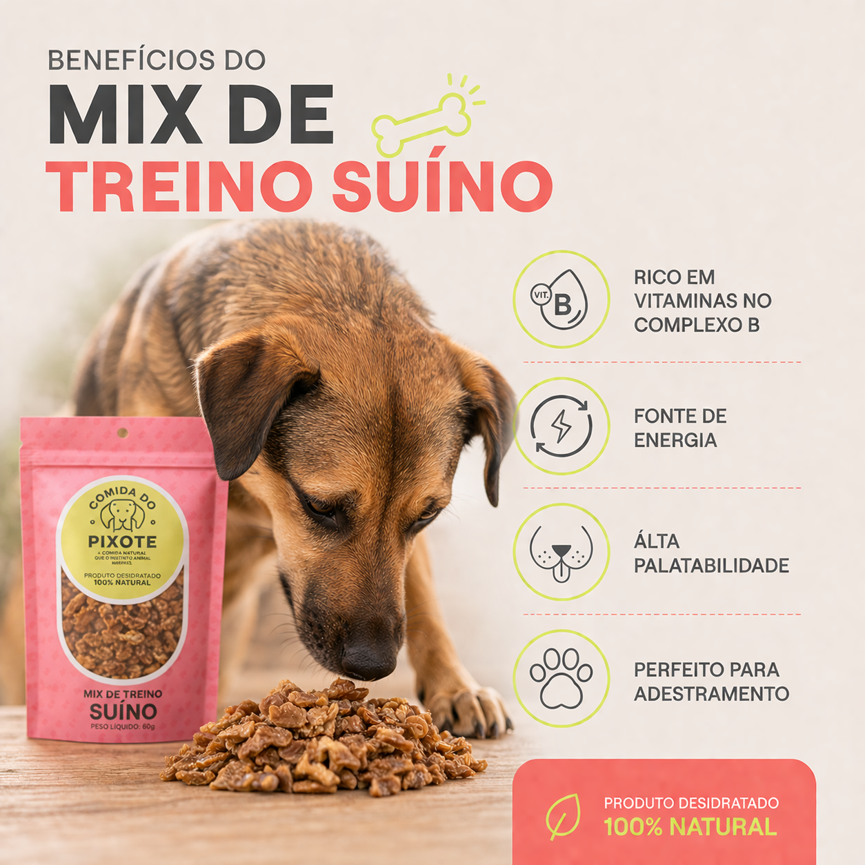 Mix de Treino - SUÍNO