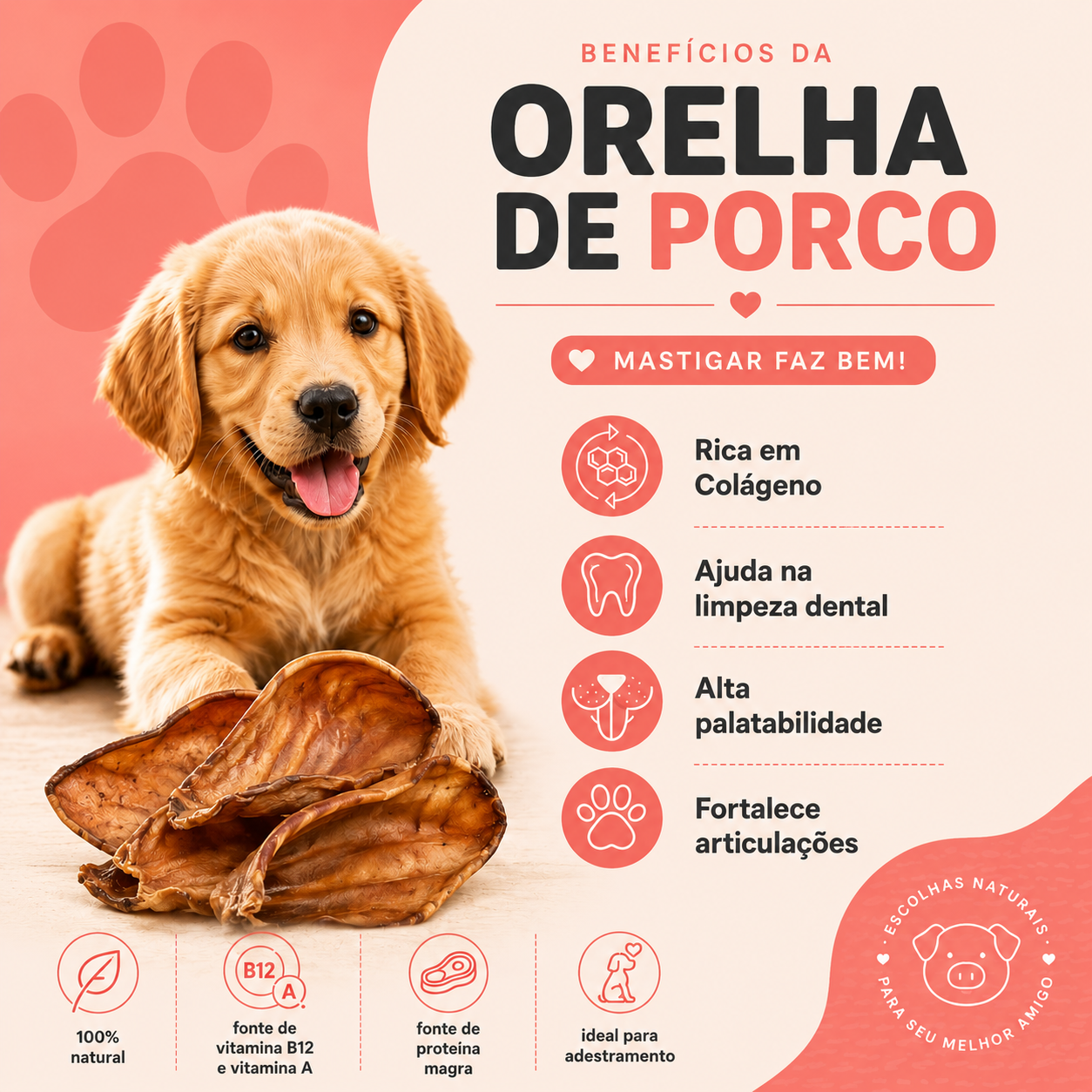 Kit com 3 mastigáveis - Você escolhe a composição
