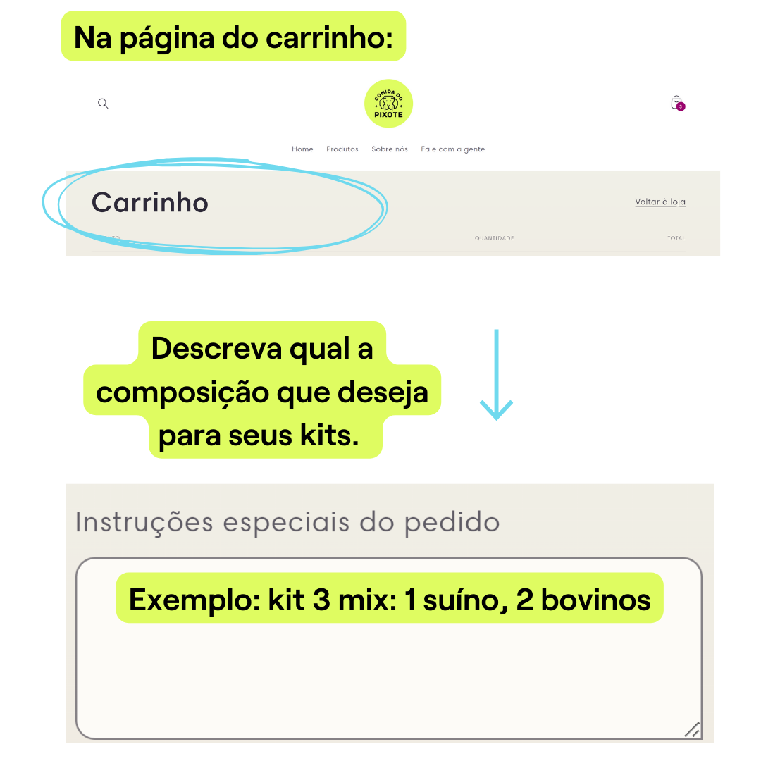 Kit com 9 mix - Você escolhe os sabores