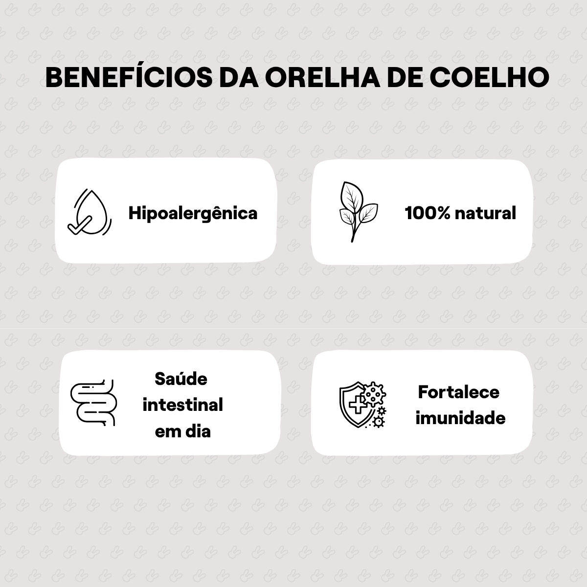 Orelha de Coelho - 5 unidades